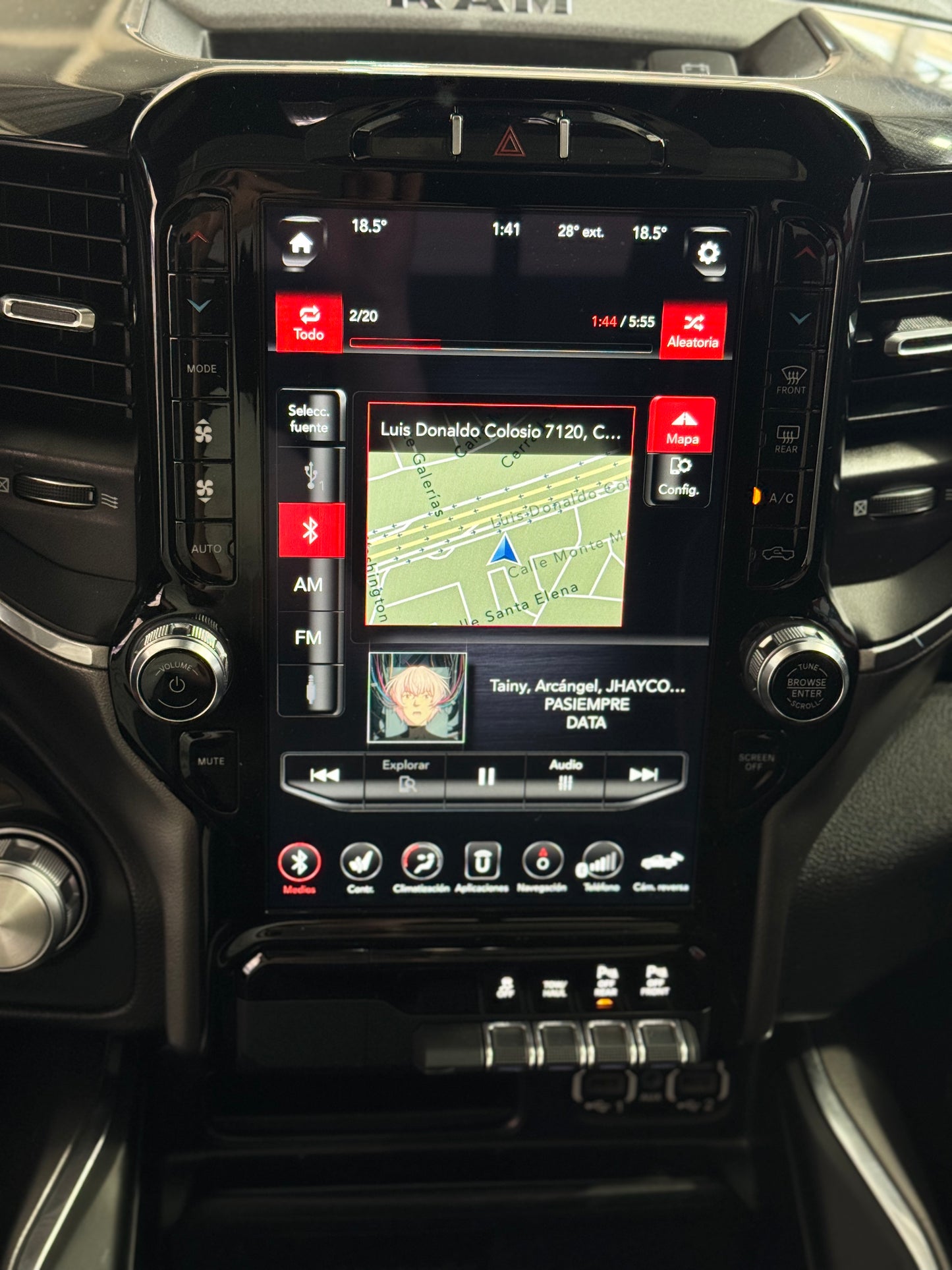 F. 2O20 RAM LARAMIE SPORT