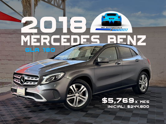 2018 MERCEDES BENZ GLA 180