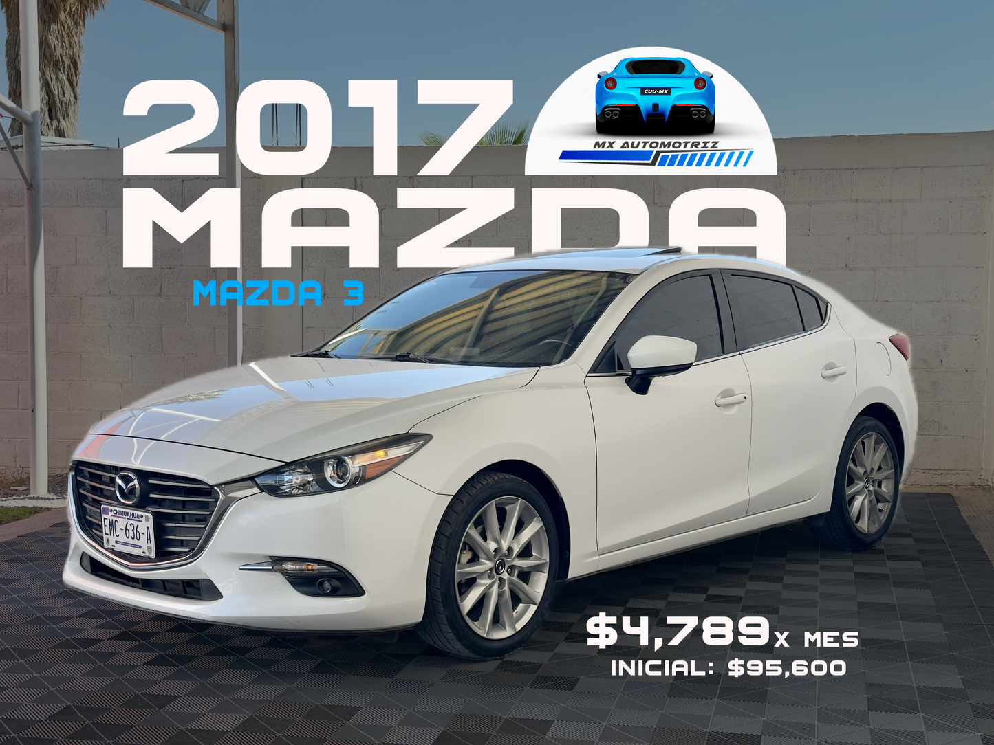 2017 MAZDA 3 S