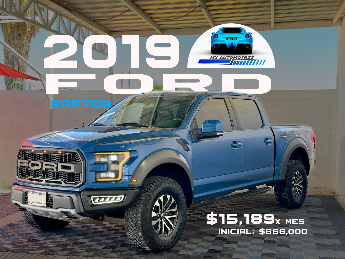 2019 FORD LOBO RAPTOR