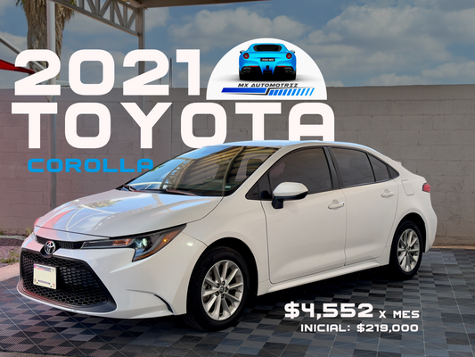 2021 TOYOTA COROLLA LE